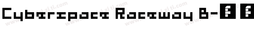 Cyberspace Raceway B字体转换